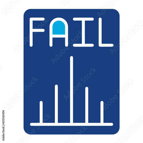 Business Fail Icon