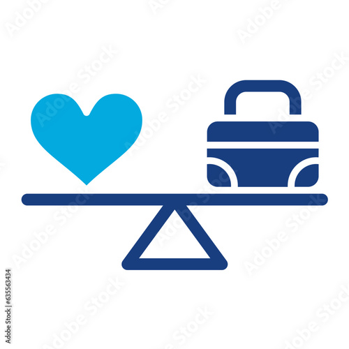 Work Life Balance Icon