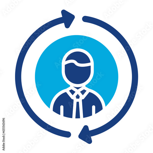 Employee Turnover Icon