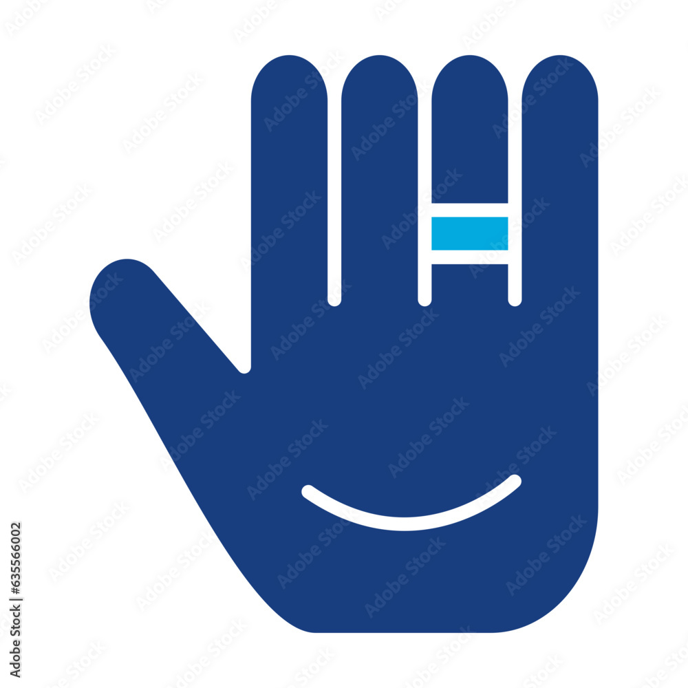Obraz premium Ring in Hand Icon