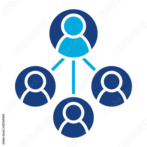 Delegation Of Work Icon