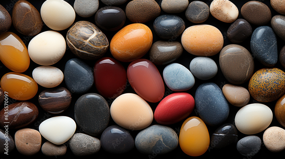 Elegant Brown Pebble Texture, Generative AI Elegant Brown Pebble Texture, Generative AI