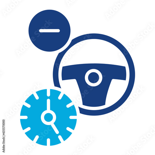 Reduce Daily Driving Icon