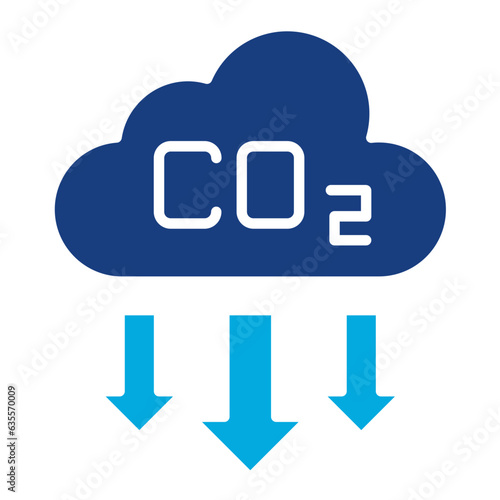 Reduce Co2 Emissions Icon