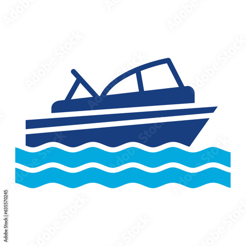 Powerboat Racing Icon