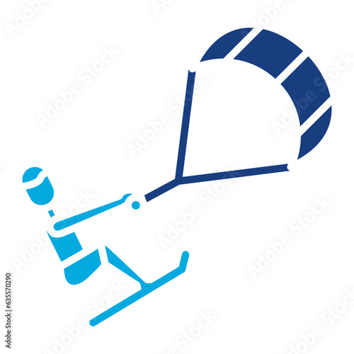 Kitesurfing Icon