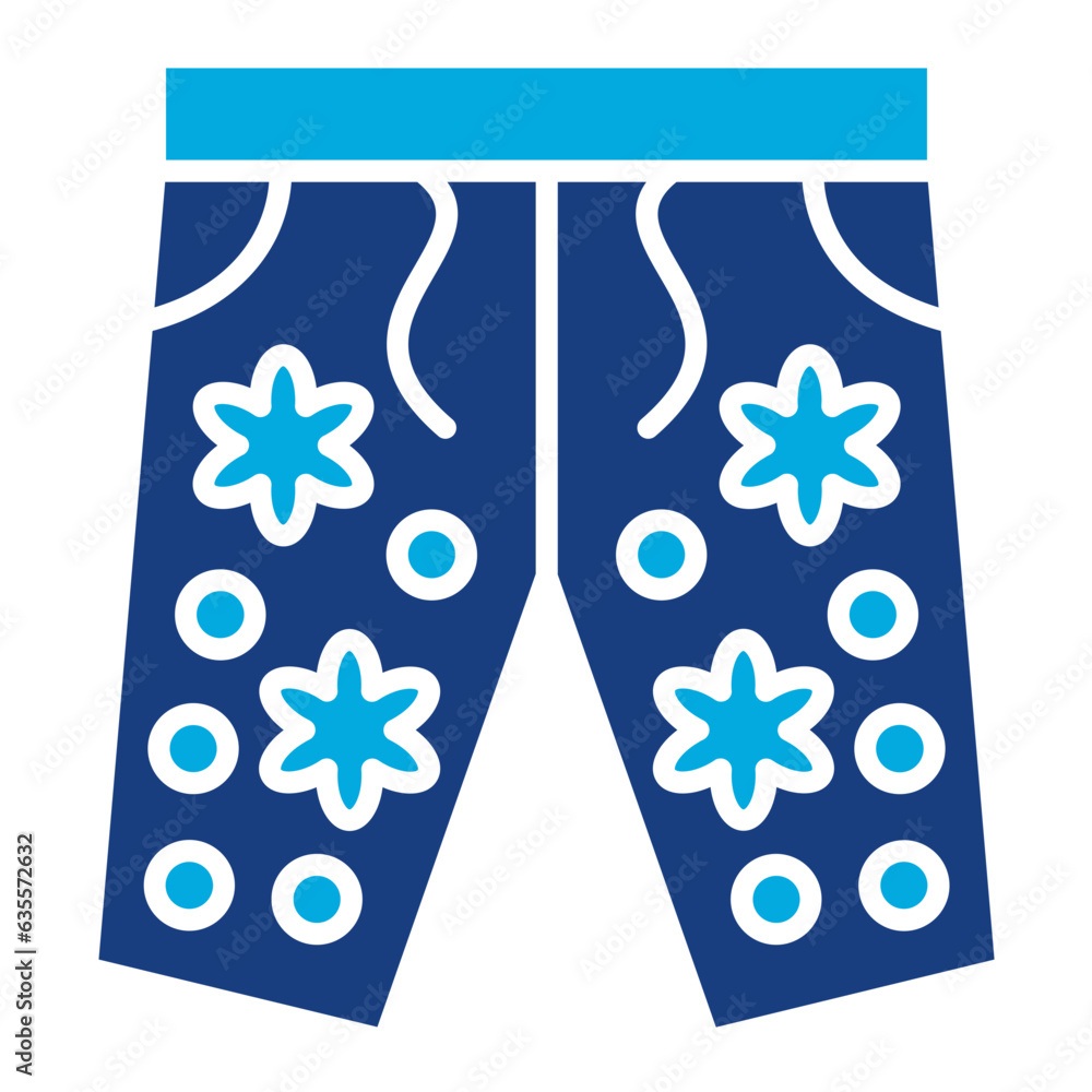 Fototapeta premium Swimming Pants Icon