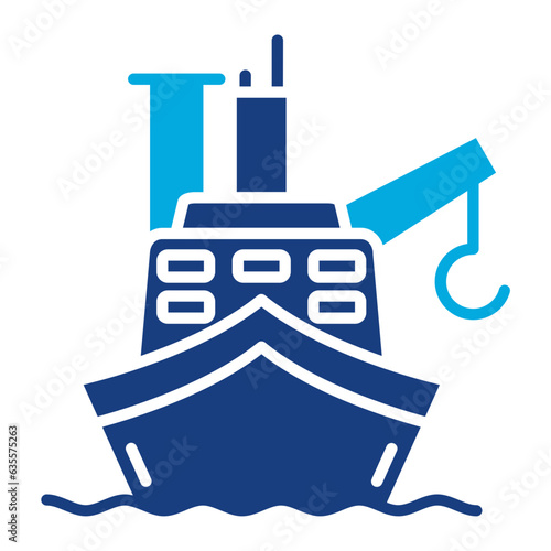 Cargo Barge Icon