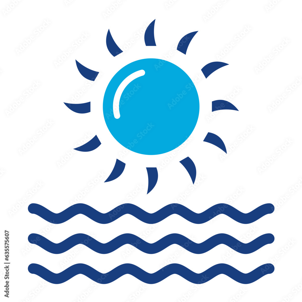 Sunset View Icon Sunset View Icon