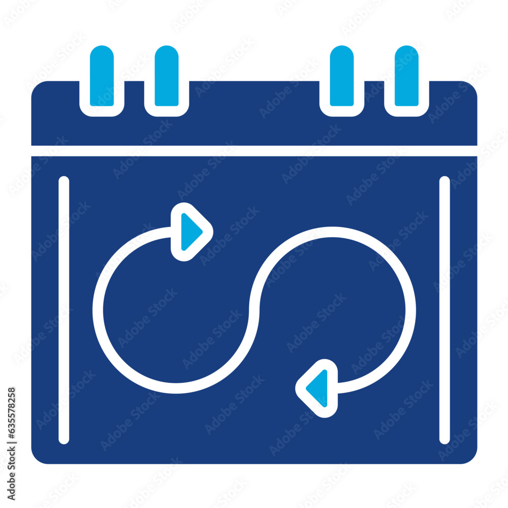 Flexible Schedule Icon Flexible Schedule Icon