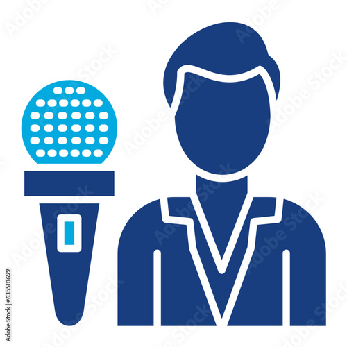 Presenter Male Icon