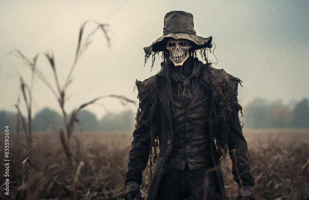 Spooky scarecrow Spooky scarecrow