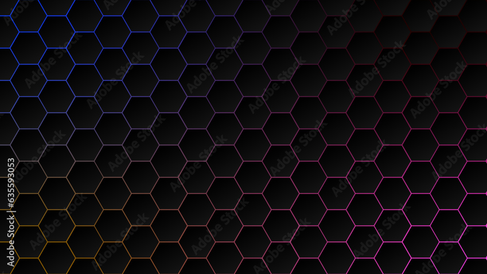 background with hexagons background with hexagons