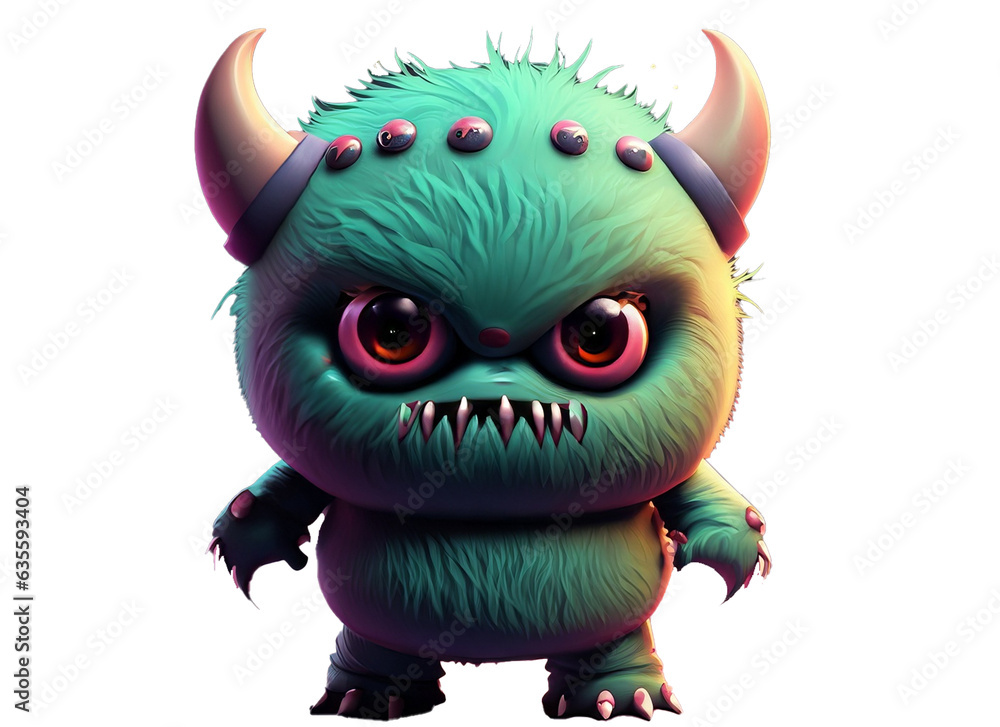 Fototapeta premium 3d animal monster