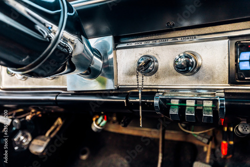 Car ignition with keys