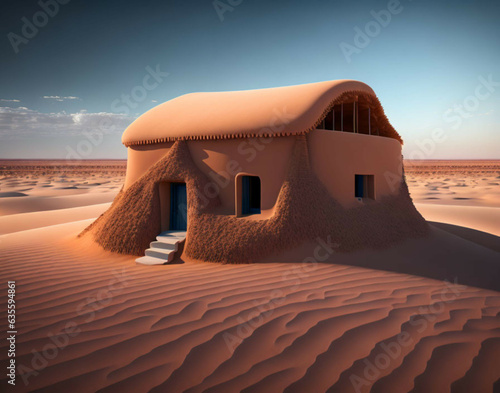 house in the desert