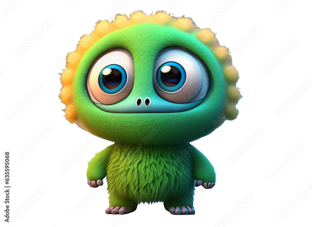 Obraz premium 3d animal monster