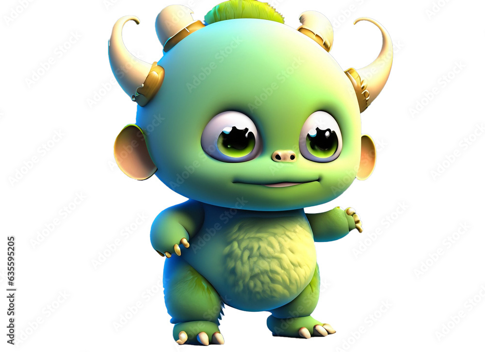 Fototapeta premium 3d animal monster