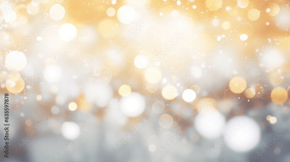 Fototapeta premium White Bokeh Background