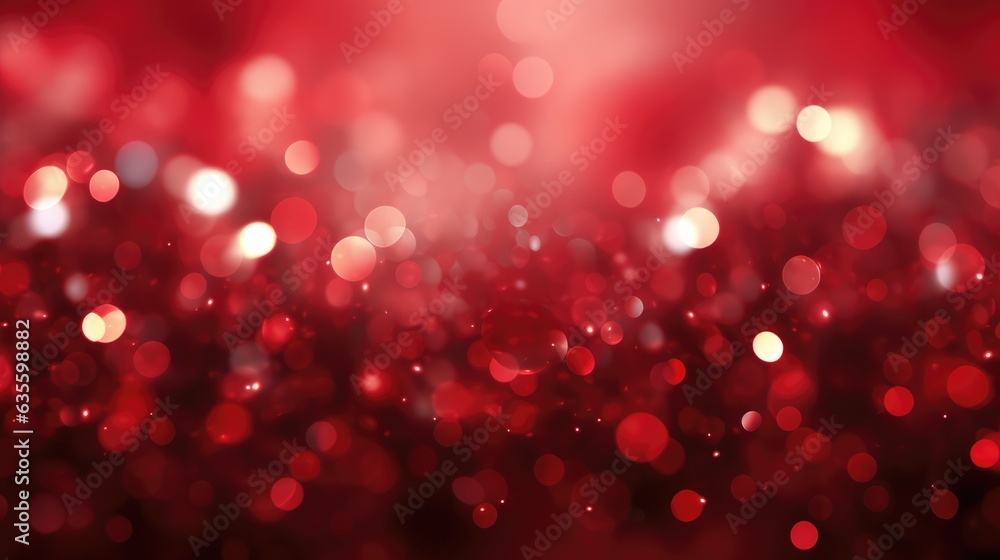 Crimson Bokeh Background Crimson Bokeh Background