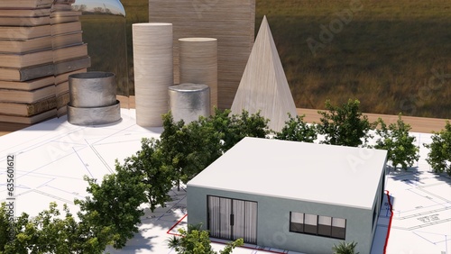 gazebo in the garden