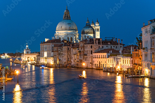 Venedig Blick von der Ponte dell`Accademia