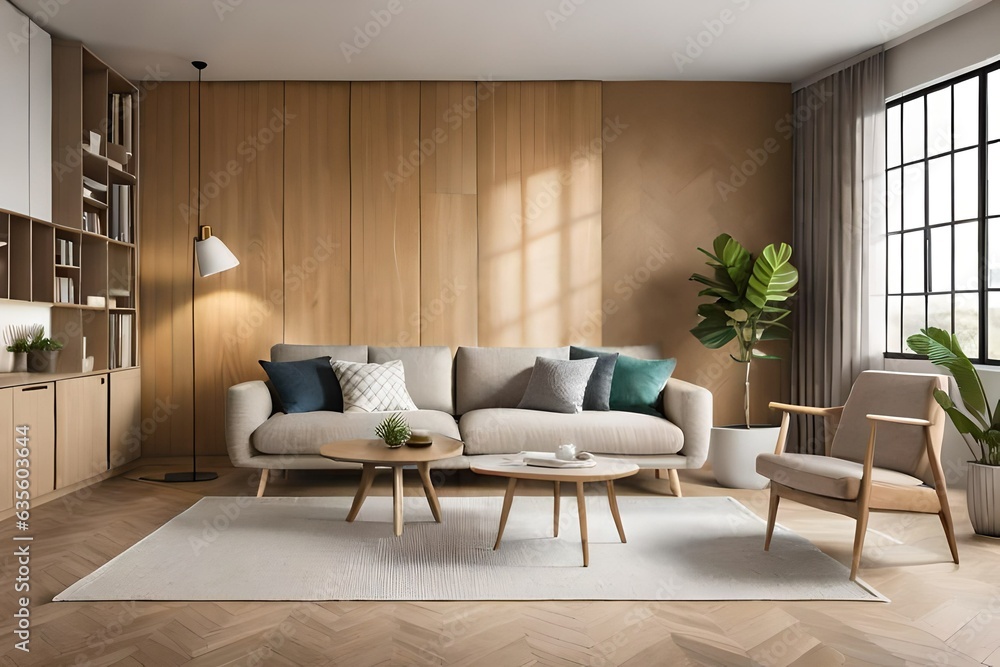 Fototapeta premium modern living room