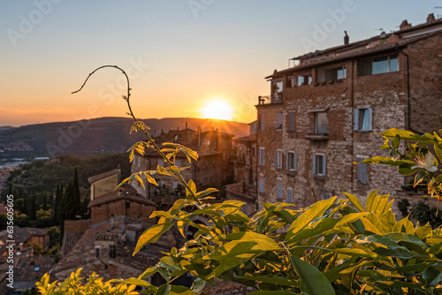 Perugia Sonnenuntergang