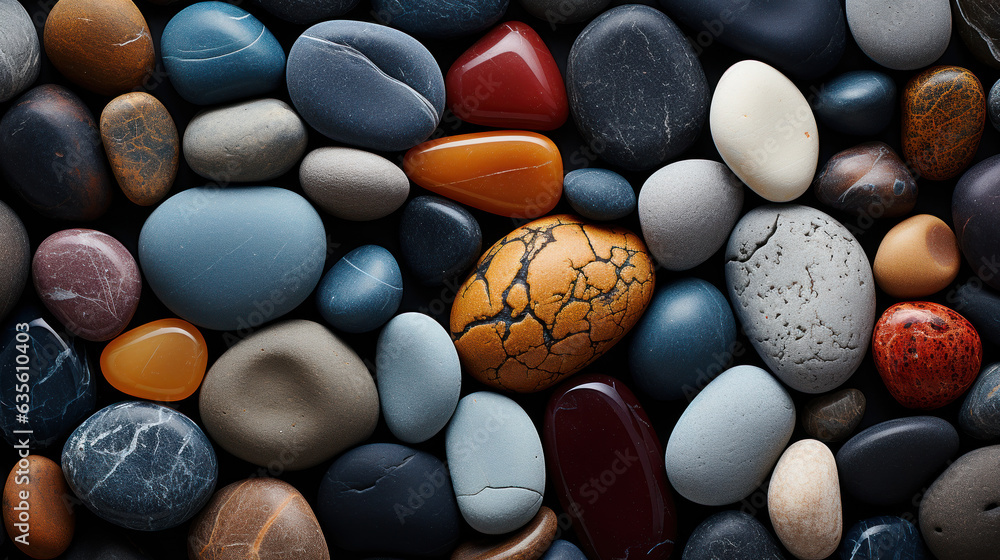 Textured Tapestry: Exploring the Intricate Beauty of Pebbles. Generative AI Textured Tapestry: Exploring the Intricate Beauty of Pebbles. Generative AI