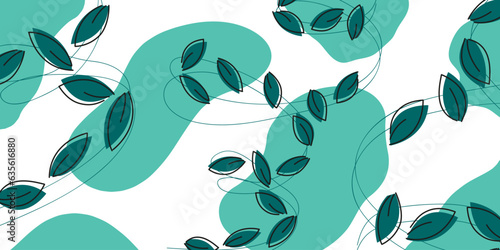 contour drawing floral botanical autumn leaf fall wind weather leaves swirl flat love postcard wedding floral doodle holiday picture spot birthday cute retro blob spot wallpaper background wrap cover