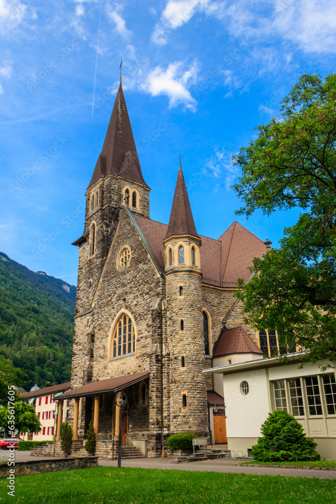 Catholic Church of St. Joseph in Interlaken, Switzerland
