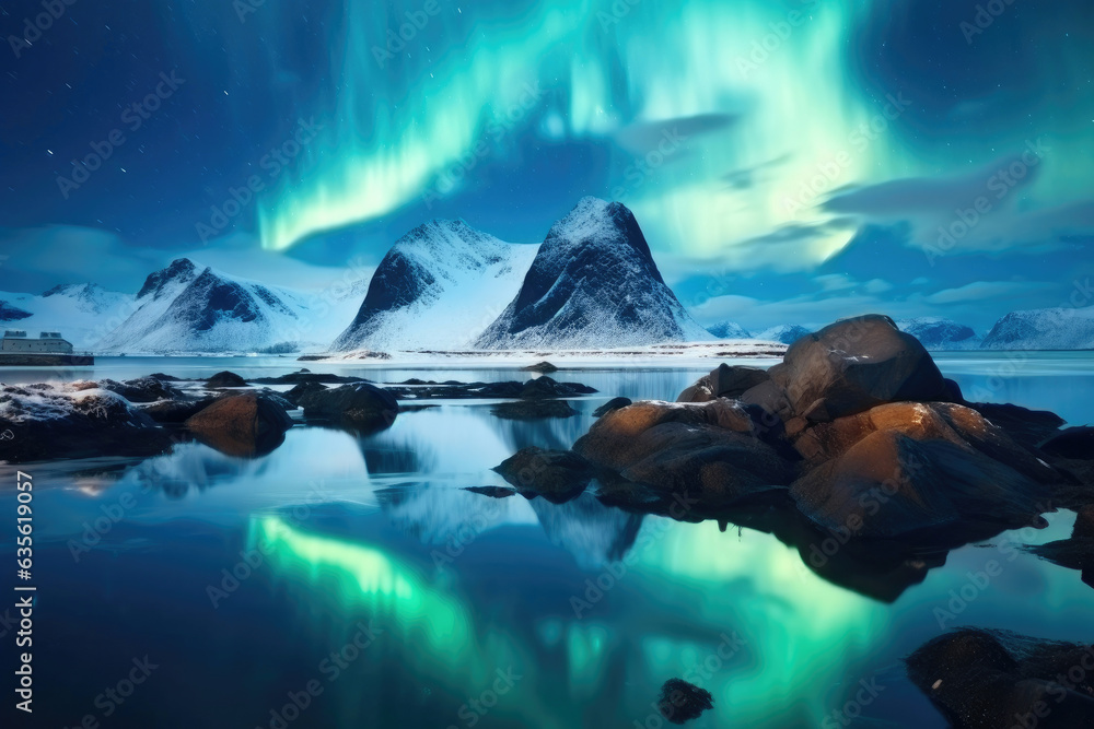 Nature's Light Show: Aurora Borealis in Lofoten