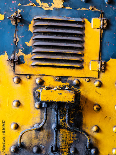 Alte Lokomotive - Detail