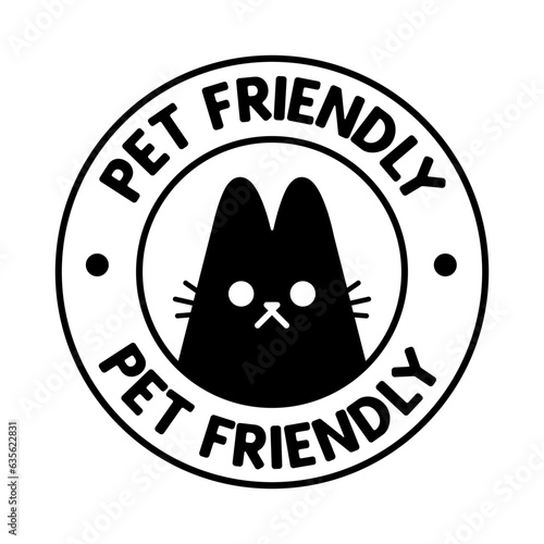 Pet friendly badge stamp. This space allows mascots. Dogs and cats are welcome.
