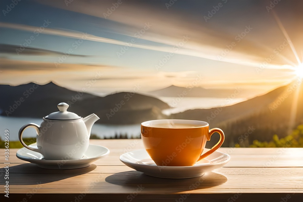 cup of tea of the sky