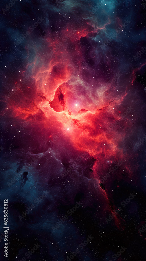 Fototapeta premium Dark galaxy background
