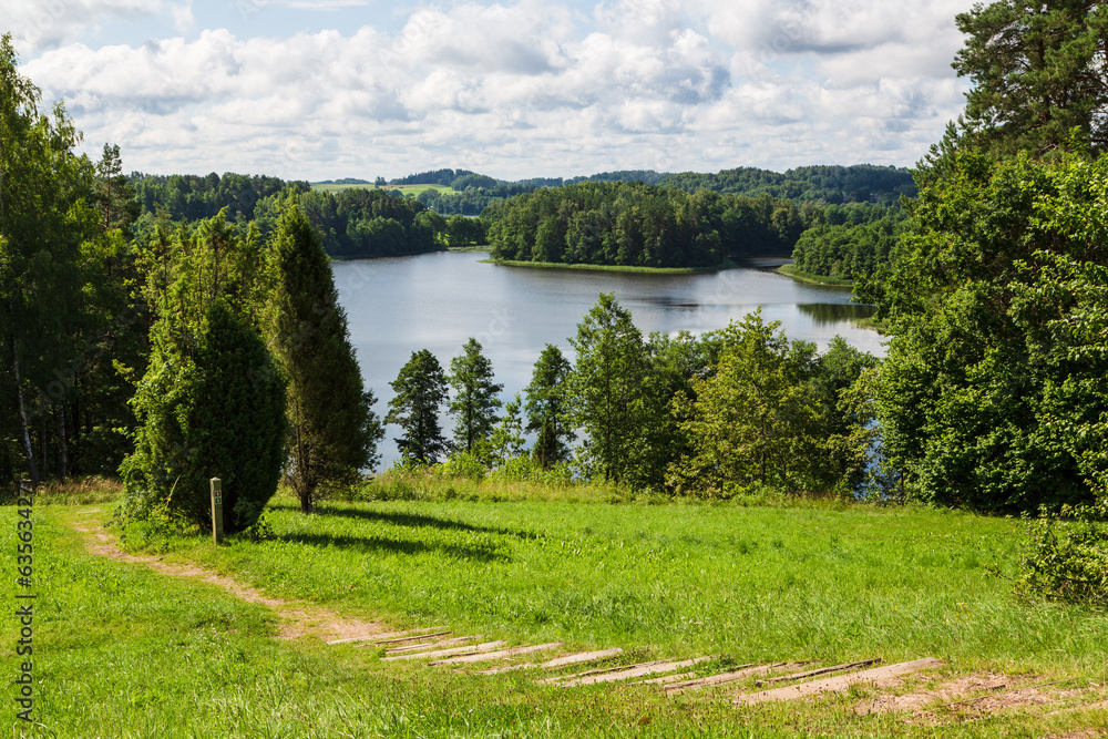 Lakes in Aukštaitija National Park, Lithuania