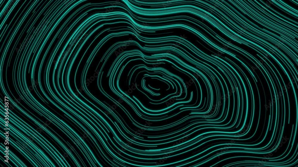 looping circle Geometric lines.Topographic map. Futuristic animation for titles or logo.Futuristic topographic digital HUD.Digital Sci Fi cyberspace.Cyberpunk looping circle Geometric lines.Topographic map. Futuristic animation for titles or logo.Futuristic topographic digital HUD.Digital Sci Fi cyberspace.Cyberpunk