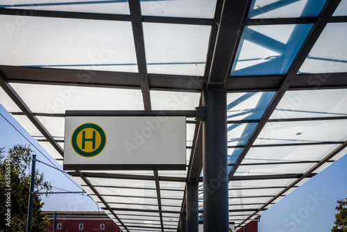 Haltestellenschild