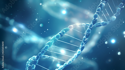 DNA double helix strand