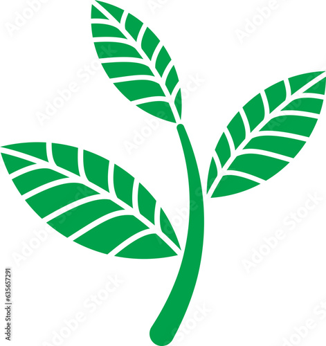 Leaf Fill Icon