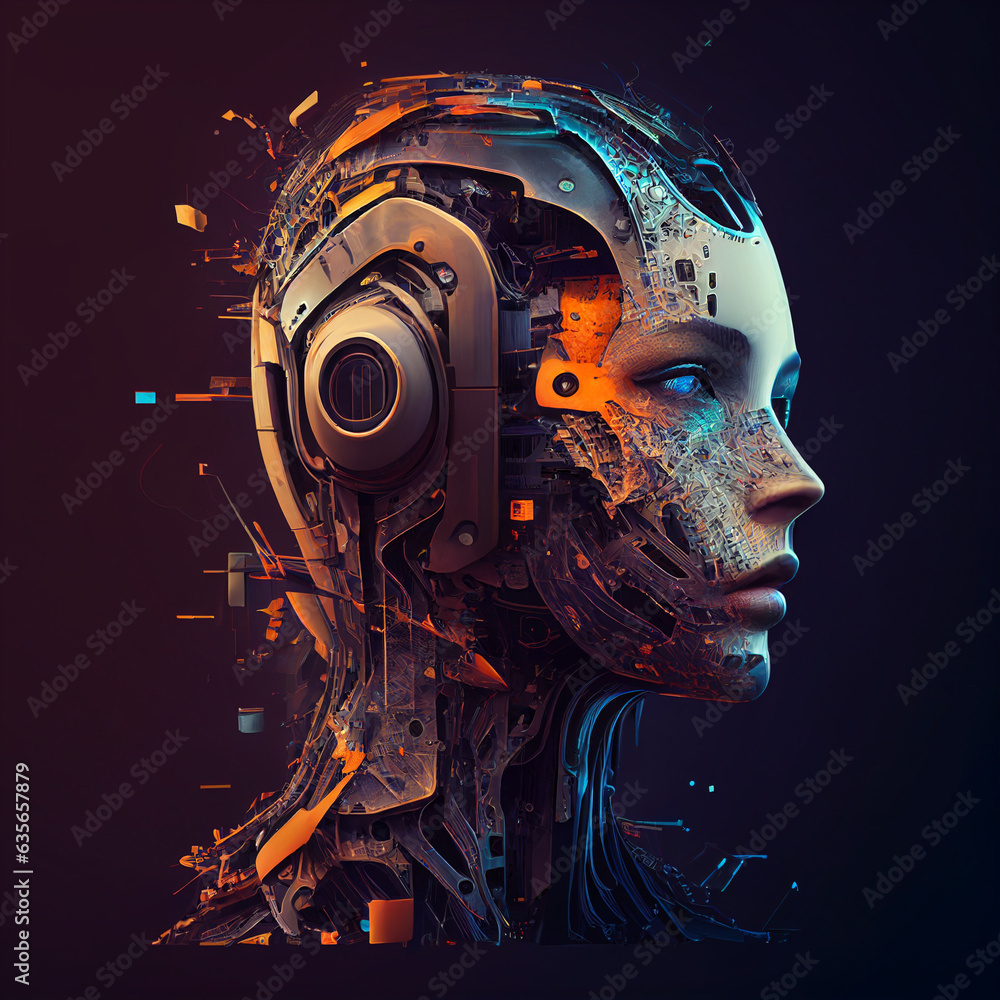 Artificial intelligence concept Artificial intelligence concept