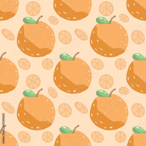 seamless pattern with vegetables