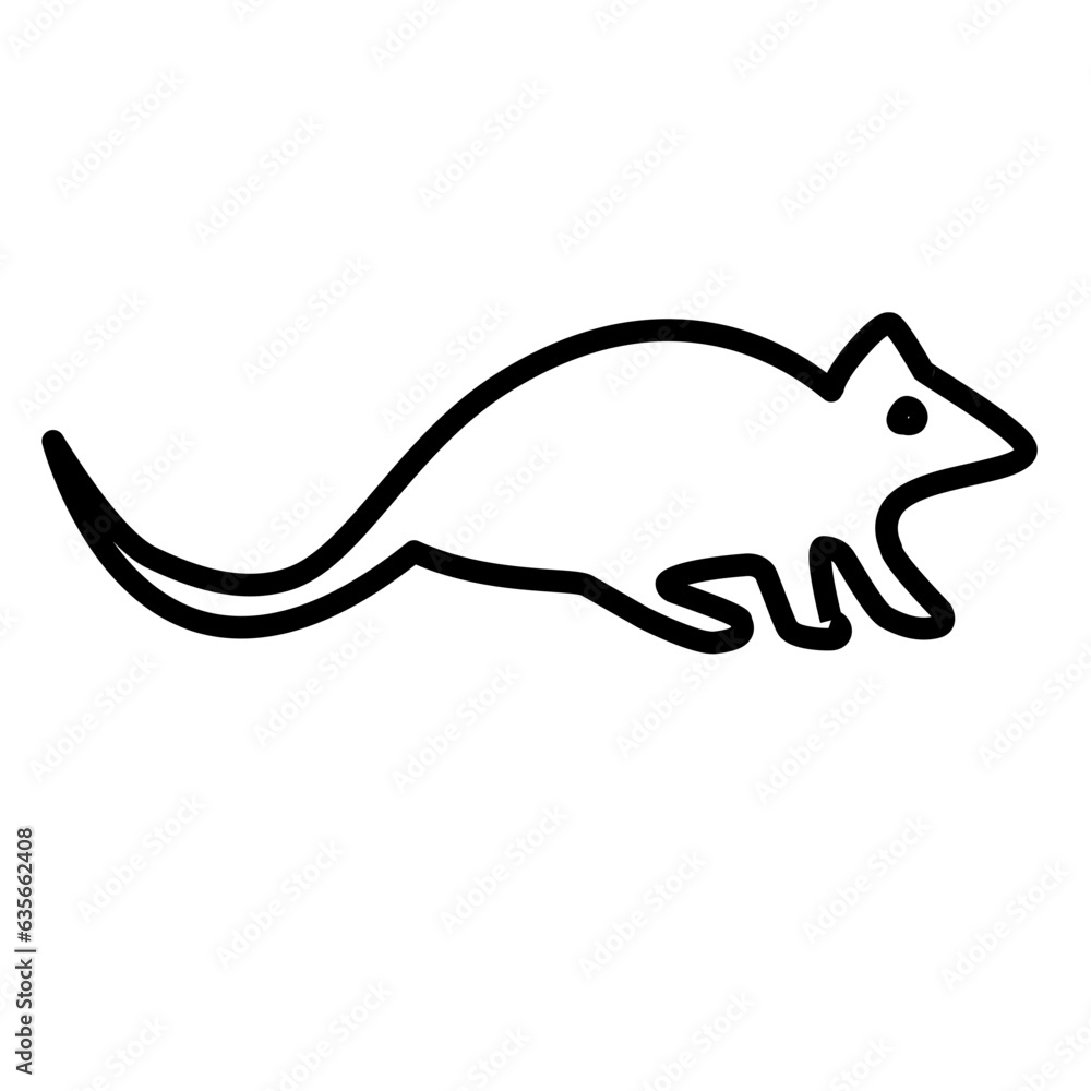 Rat line icon Rat line icon