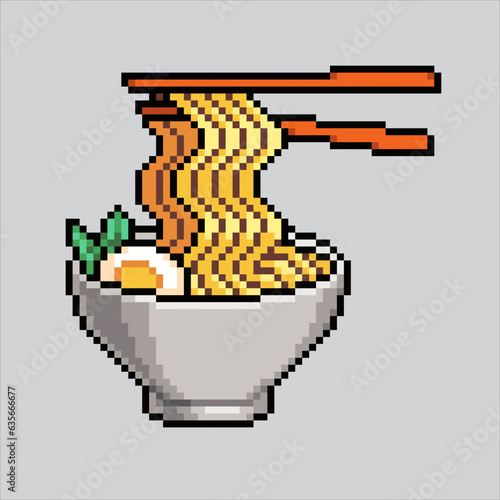 Pixel art illustration noodle. Pixelated noodle. noodle ramen food icon pixelated
for the pixel art game and icon for website and video game. old school retro.