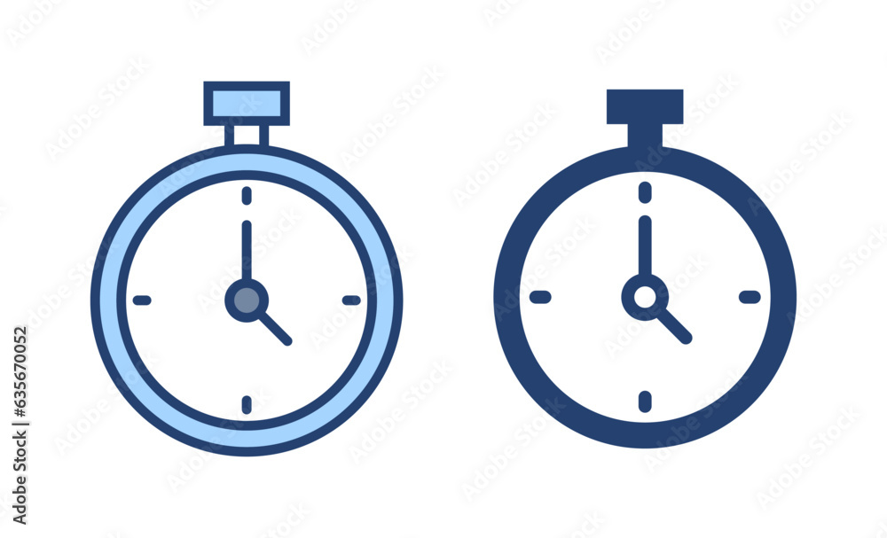 Stopwatch icon vector. Timer sign and symbol. Countdown icon. Period of time Stopwatch icon vector. Timer sign and symbol. Countdown icon. Period of time
