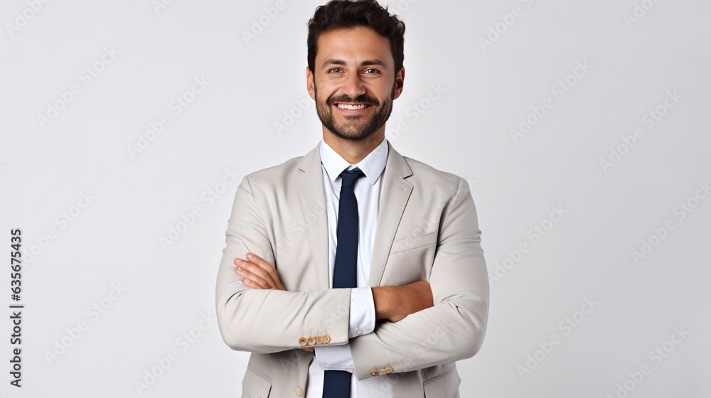 portrait of a businessman isolated white background. portrait of a businessman isolated white background.