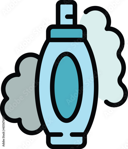Vaper icon outline vector. Vape cigarette. Electronic smoke color flat