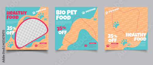 vector animal food instagram posts