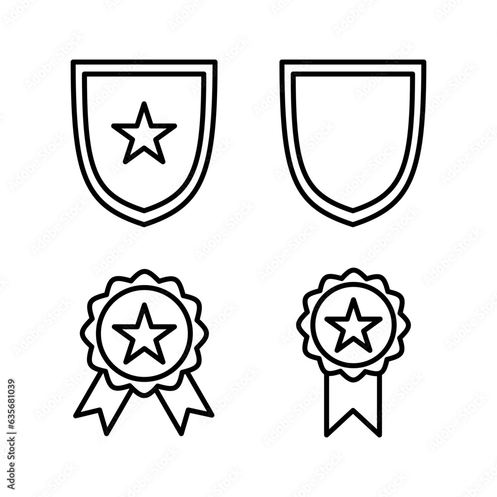 Badge icon vector. badge label icon. Stamp Icon Vector Badge icon vector. badge label icon. Stamp Icon Vector